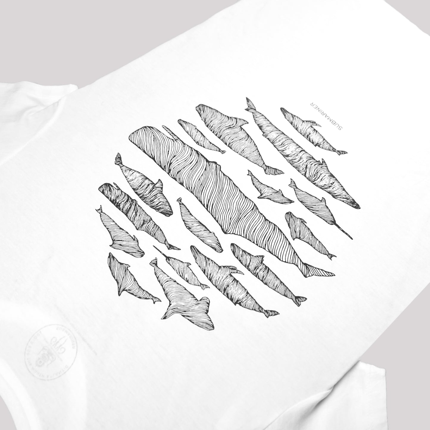 Cetaceans T-Shirt - Back Side | Submariner