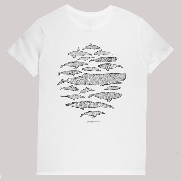 Cetaceans T-Shirt - Back | Submariner