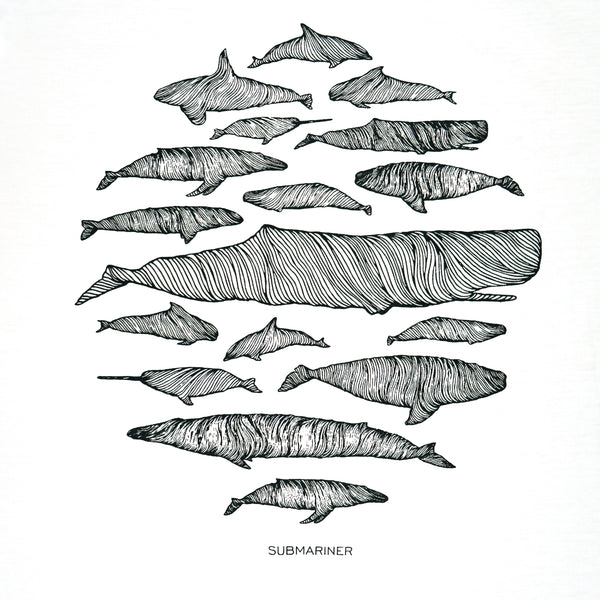 Cetaceans T-Shirt - Back Detail | Submariner