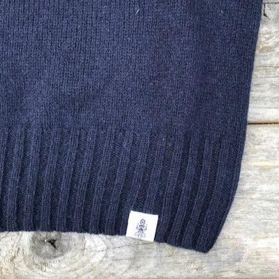 Beaufort Navy Sweater Detail brand - Men's Clothes